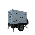 Pequeña potencia de emergencia barata 10kW 15kW 30kW Single Fase 3 Fase 240 Volt Silent Portable Diesel Generator sobre ruedas